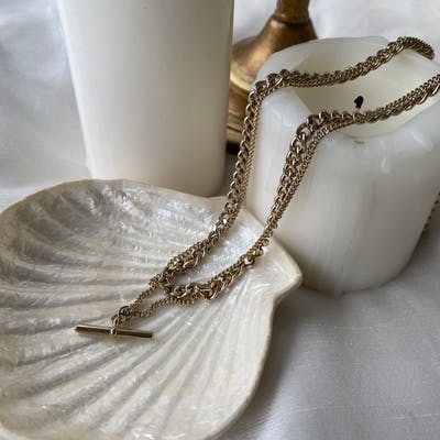 double strand necklace
