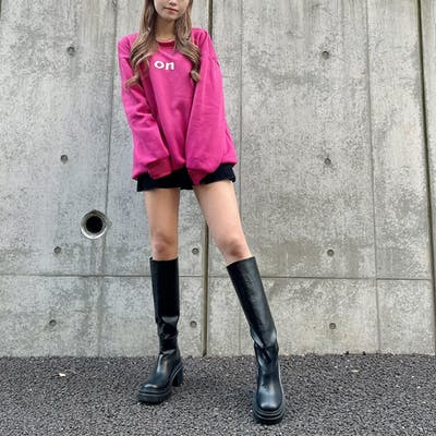 on off マンツーマンスウェット